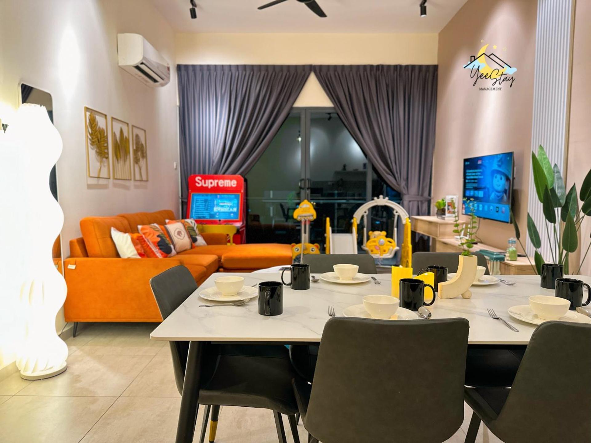 Ferienwohnung Atlantis 8-12Pax/Netflix/Video Game/5Min To Jonker Malacca Exterior foto